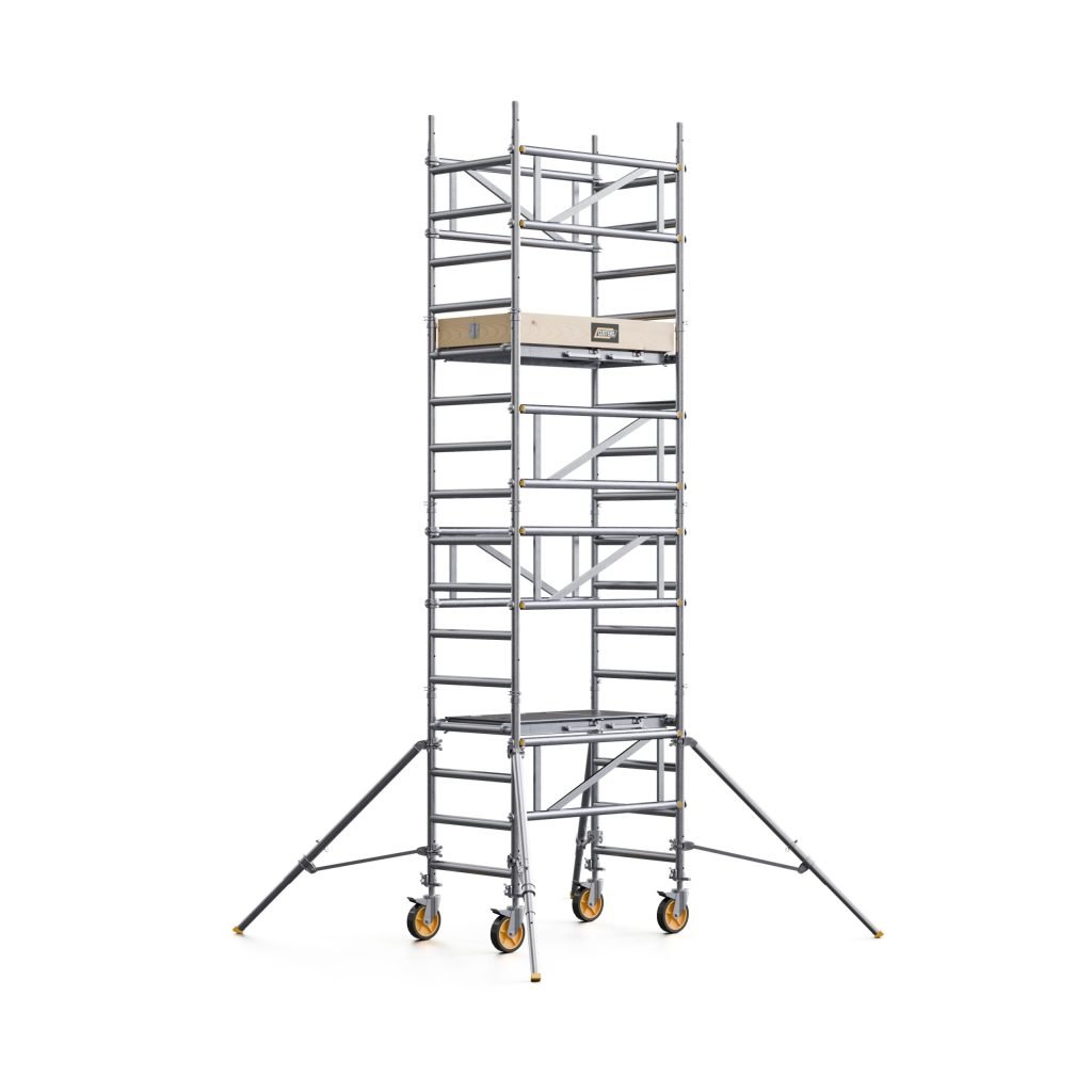 Amigo One-Man Mobile Aluminum Scaffolding — Custers — photo 2
