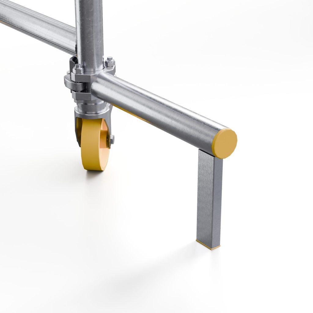 Mobile aluminum folding scaffold Foldy — Custers — photo 5