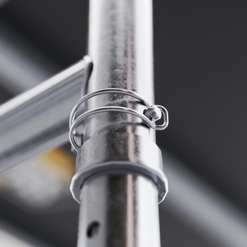 Mobile aluminum scaffolding Handy Safe Guard — Custers — photo 3