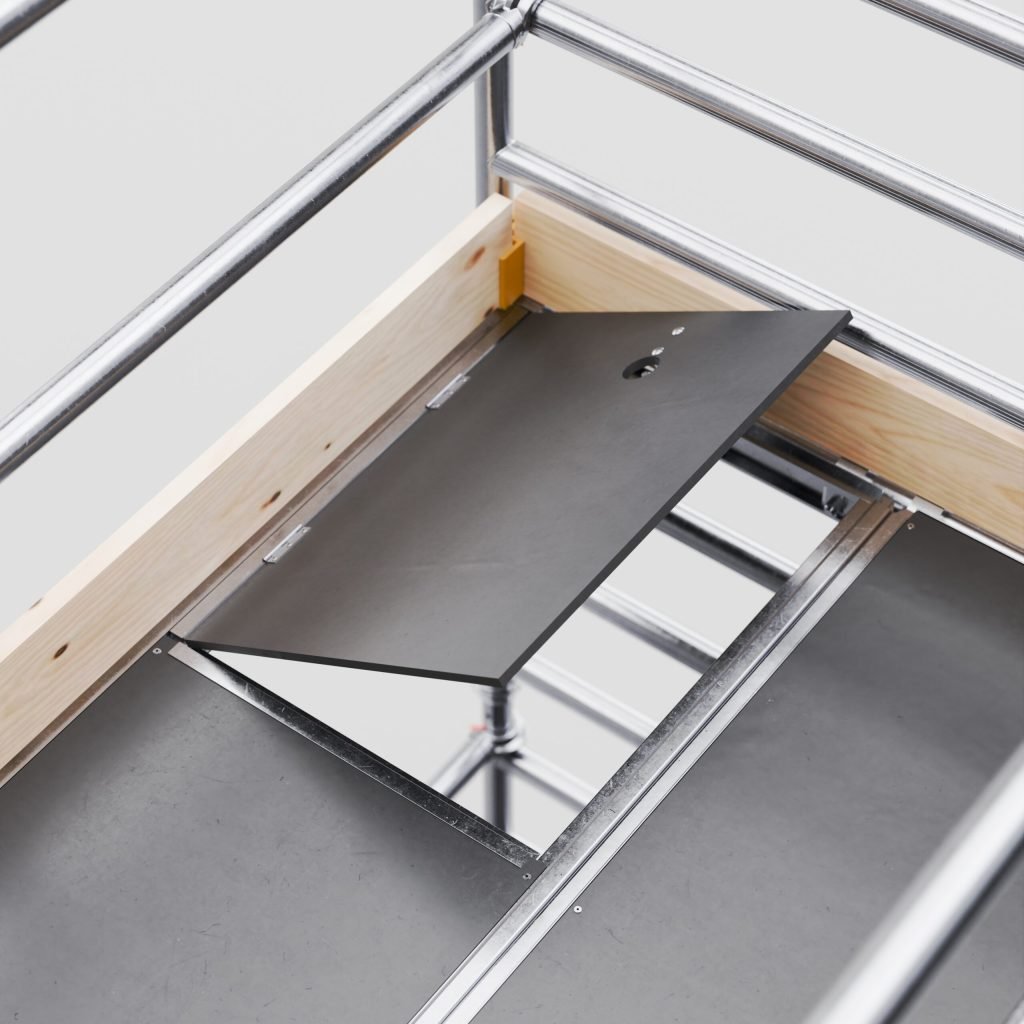 Mobile aluminum scaffolding Handy Safe Guard — Custers — photo 5