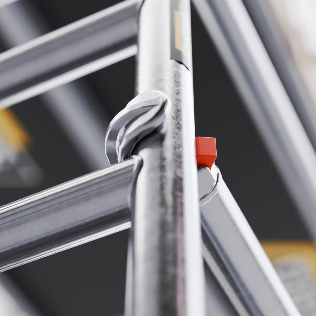 Mobile aluminum scaffolding Handy Safe Guard — Custers — photo 6