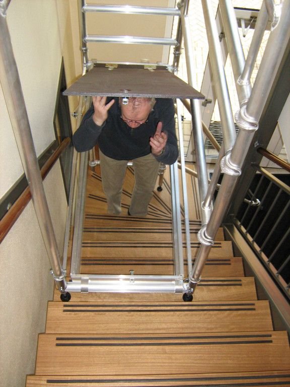 Staircase scaffold — Custers — photo 3