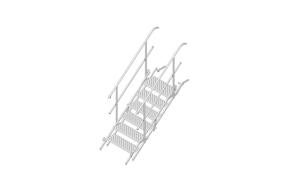 Construction site staircase 700 (Stairway 700) — SafetyRespect — photo 2